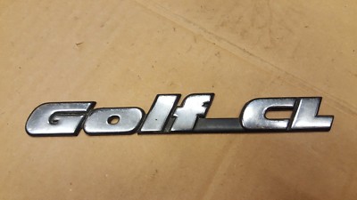 VW Golf Mk3 Cl Heckbootdeckelplattenemblem 1H6853687AA