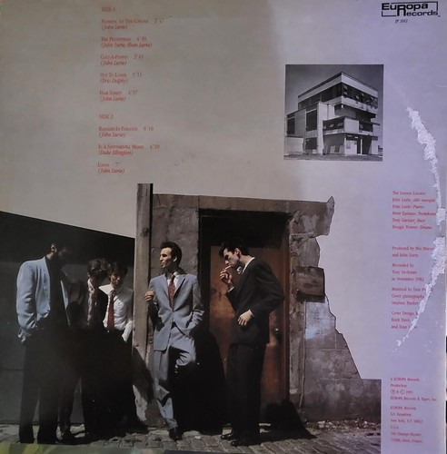 The Lounge Lizards Live From The Drunken Boat LP VG 1983 - Imagen 2 de 2