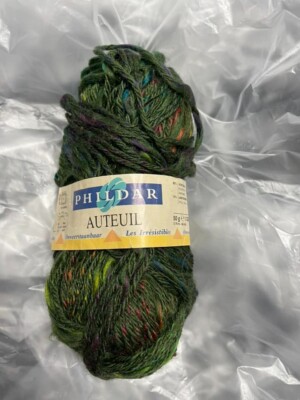 Pelote De Laine Phildar Baladin Taupe - Acrylique, Laine, Viscose, Neuve, Numéro D'aiguille 3.5