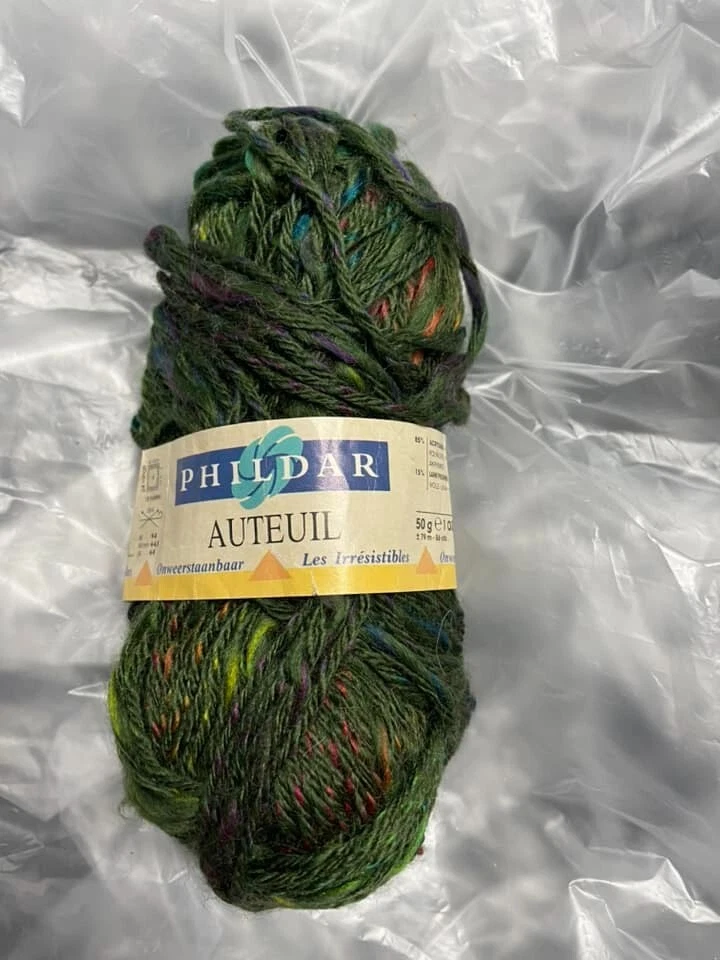 VINTAGE PHILDAR AUTEUIL (85% acrylique) 1 pelote mousse neuve - Photo 1/1