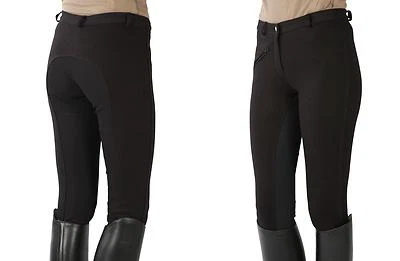 Reithose Vollbesatz Damen schwarz 36 38 40 42 44 46 46 48 Pfiff 101197 Neu