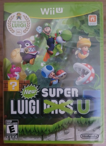 New Super Luigi U Nintendo Wii U (2013) Brand New & Factory Sealed