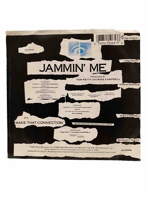 Tom Petty Heartbreakers Jammin' Me 7” 45 Record/1987/Tested
