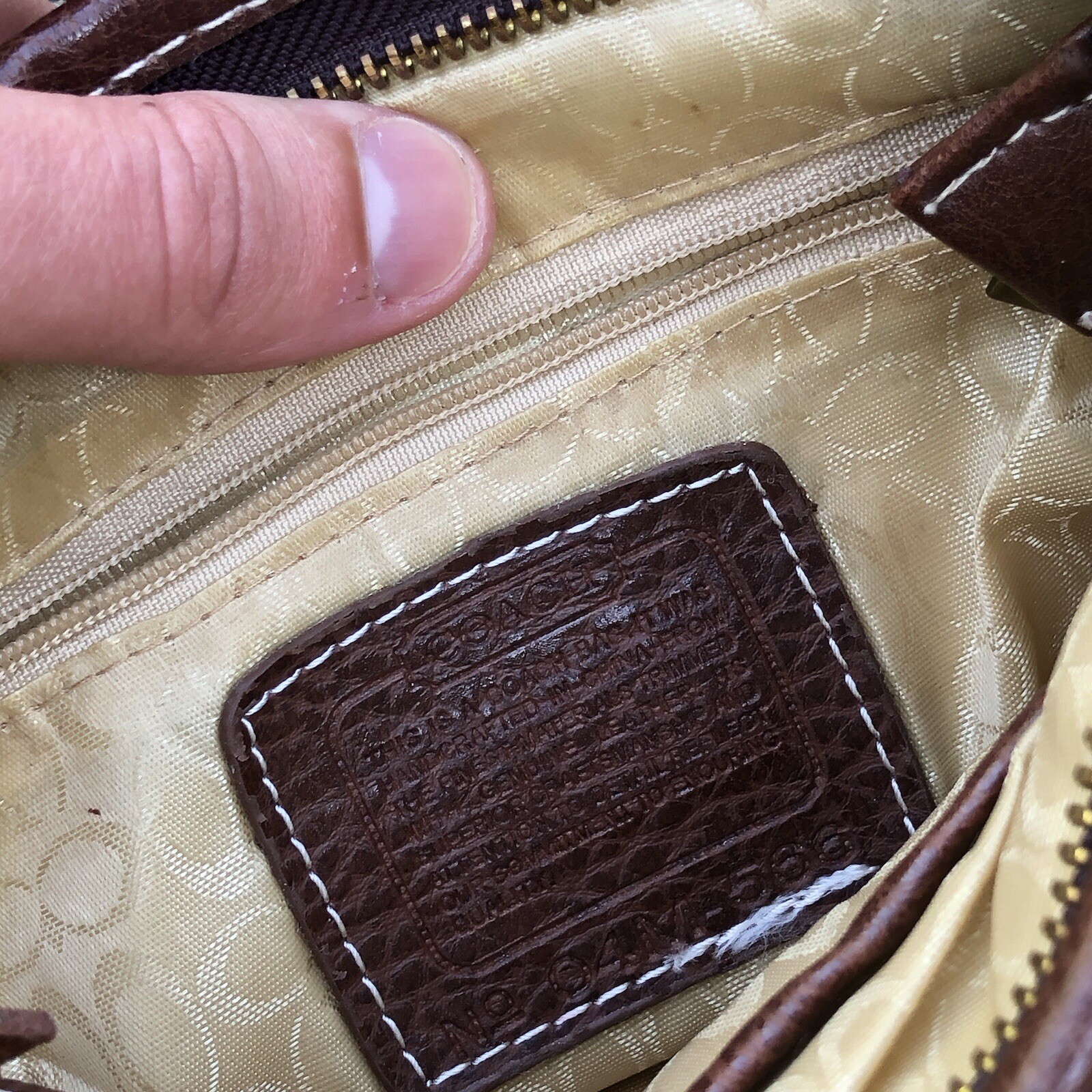 Coach Multicolor Blue Patchwork Style Crossbody B… - image 14