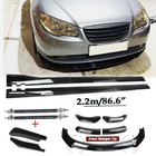 For Hyundai Elantra Sedan Front Bumper Spoiler Body Kit /Side Skirt/Strut Pol