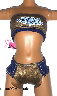Barbie My Scene Madison Westley Spring Break Top Bikini Hose Puppenkleidung