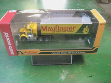 HO Slot slot car Mayflower 359 Peterbilt Truck Trailer W Lights A-W Race Rig