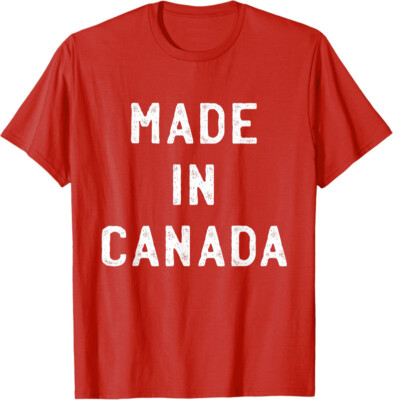 Canada Proud Canadian Funny Canada Country Design Unisex T-Shirt