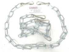 2 x Quality PTO Shaft Safety Guard Chain set For Balers Tankers Spreaders Mowers