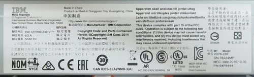 IBM Storwize 2076-24F V7000 Gen2 22 x 900GB 10K 12G Expansion Array +2x Expan - Picture 4 of 5