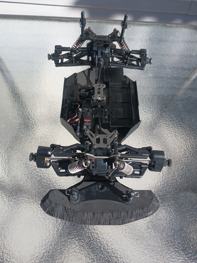 Ofna Ultra GTP-2E 1/8 Car Roller /Slider Setup For Onroad Drag Racing Speed Run