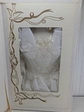 Vintage Wedding Dress White Beaded Size Unknown Professionally Preserved Cleaned