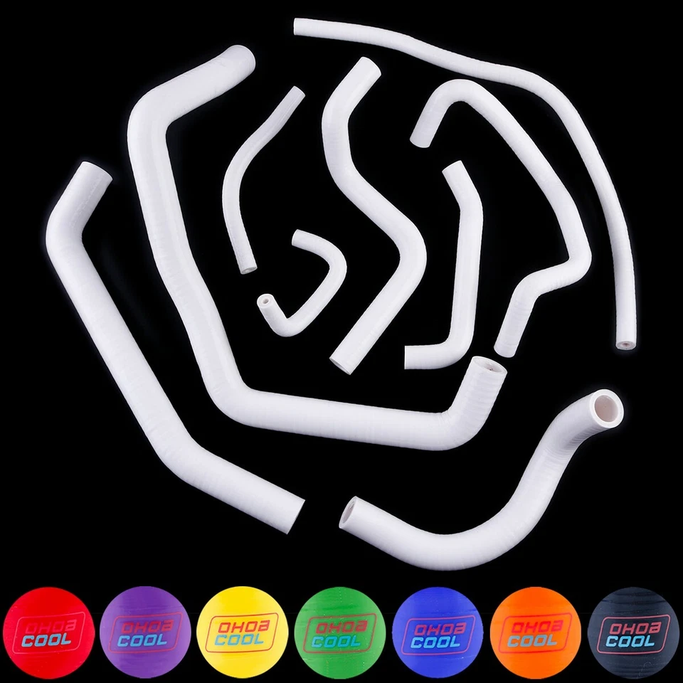  Kit de mangueras de refrigerante de radiador de silicona para HONDA CBR954RR CBR 954 RR 2002 2003 Foto 4 de 4