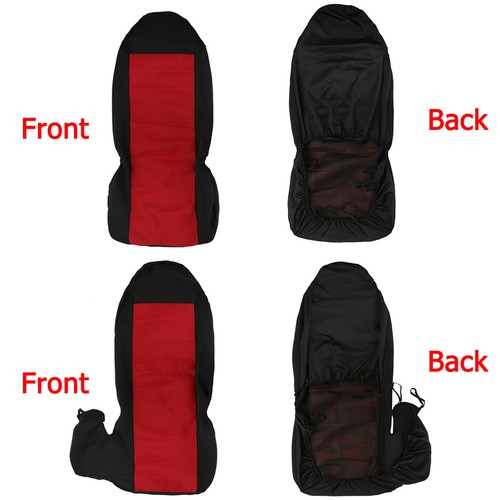 For 2004-2012 Ford Ranger 60/40 Highback 2PC Front Seat Cover Chair Skin Set - Picture 7 of 14