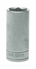 Image of Teng Tools M380619-C - 3/8" Drive 6pt Deep Hex Socket Metric - 19mm