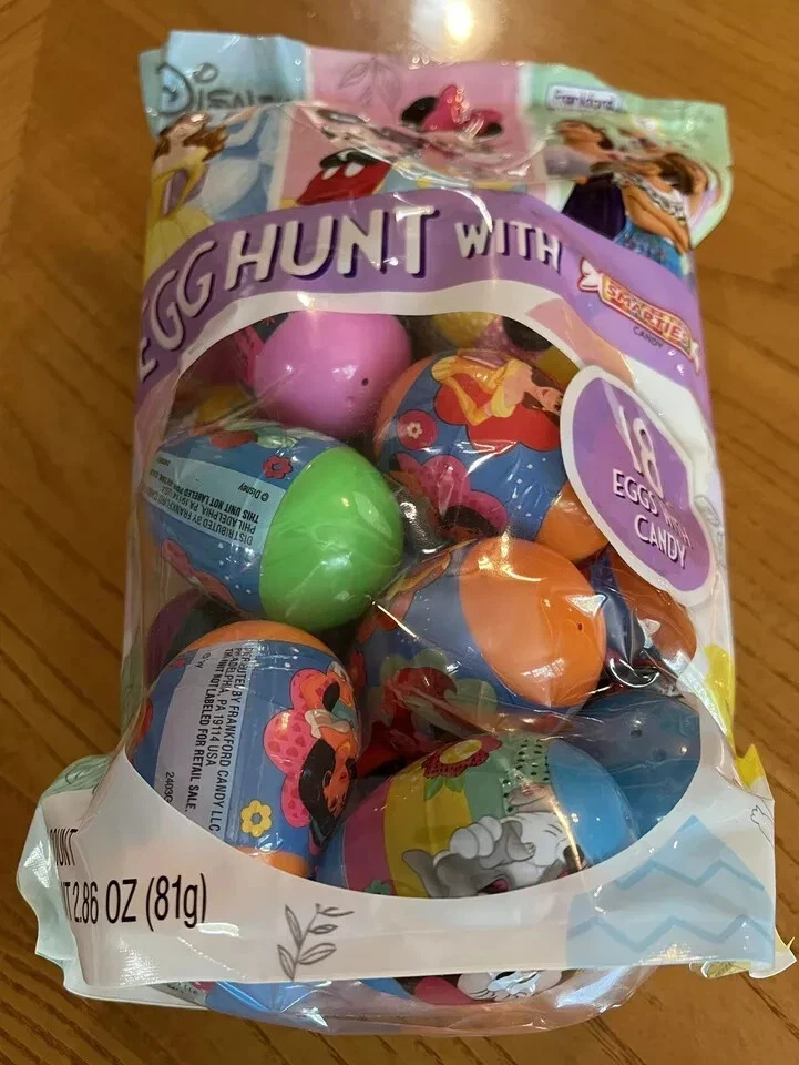 Huevos de caza de huevos de Pascua Frankford 18 quilates DISNEY con dulces FRESCOS SELLADOS NUEVOS X5 Foto 3 de 3