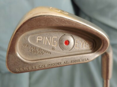 Ping Eye 2 Red Dot 1° Flat 3 Iron ZZ Lite Stiff Steel Shaft Right