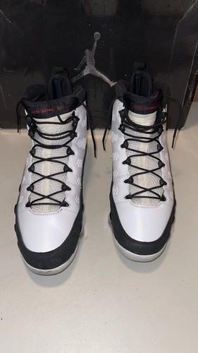 Air Jordan 9 Space Jam Retro OG Größe 13 Herren Weiß Schwarz Turnschuhe 2010 302370-102 - Bild 7 von 19