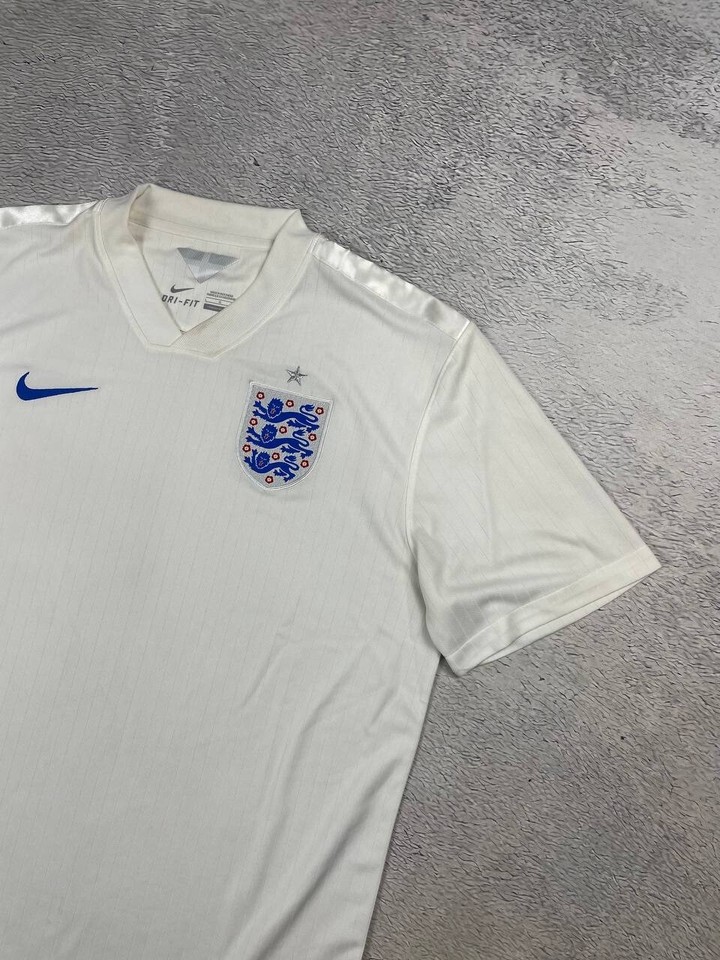 Vintage England 2014 Nike Soccer Jersey Blokcore L size eBay