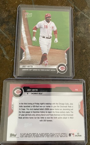 2021 Topps Now 149 Joey Votto