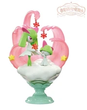 RE-MENT Pokemon Starrium Series Dreamy Moonlit Night Mini Figure Kirlia & Ralts