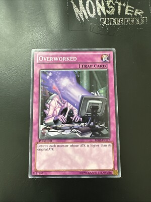 overworked yugioh card Yu-Gi-Oh! - (TDGS-EN080) - The Duelist Genesis - Unlimited Edition Contest Submission] Overworked Archetype :