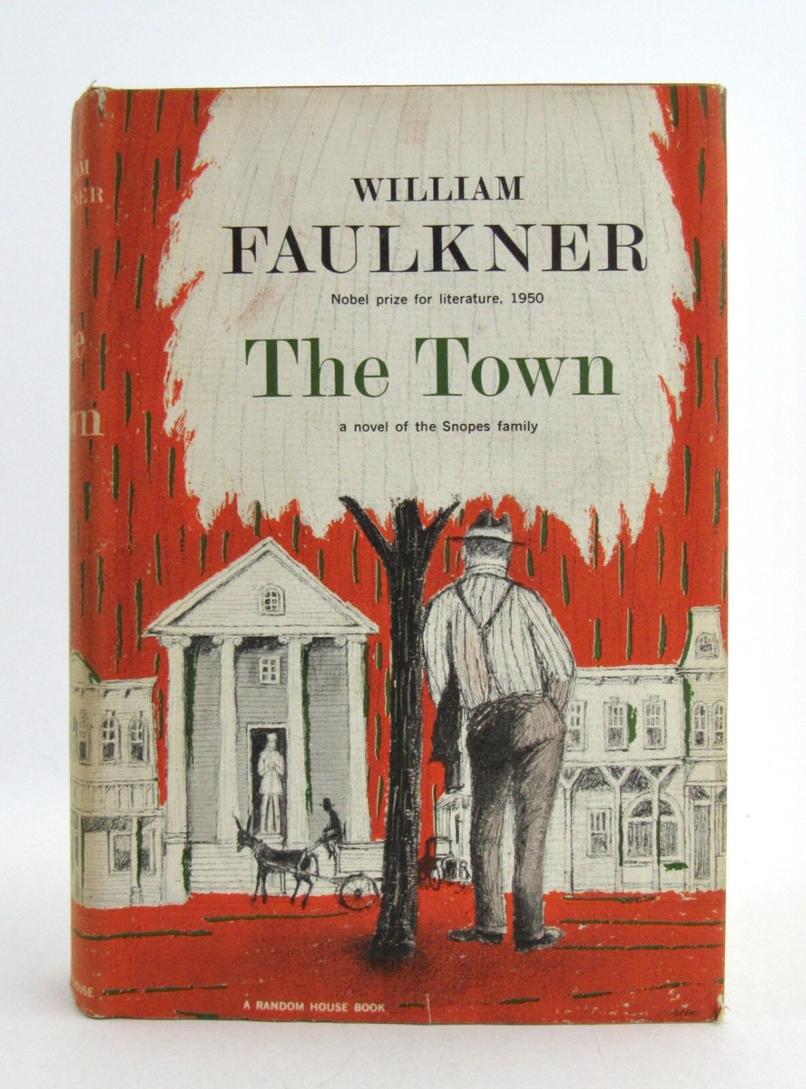 THE TOWN William Faulkner Snopes Trilogy 1957 First Edition 2nd