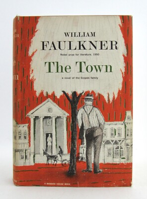 THE TOWN William Faulkner Snopes Trilogy 1957 First Edition 2nd