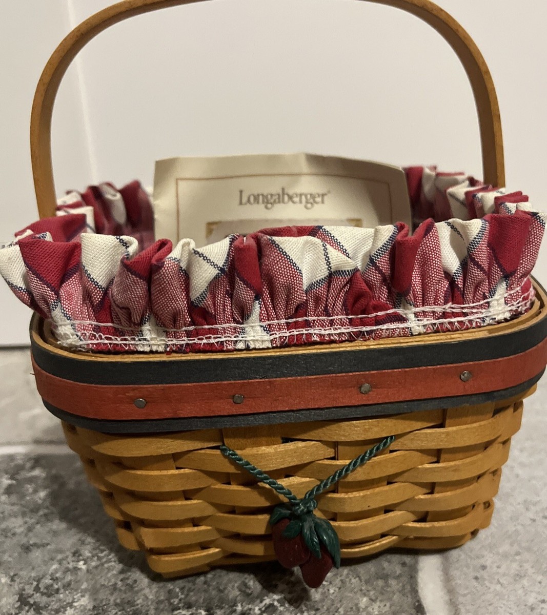 ロンガバーガーバスケット　2 Two Longaberger Baskets Small 1994 | eBay