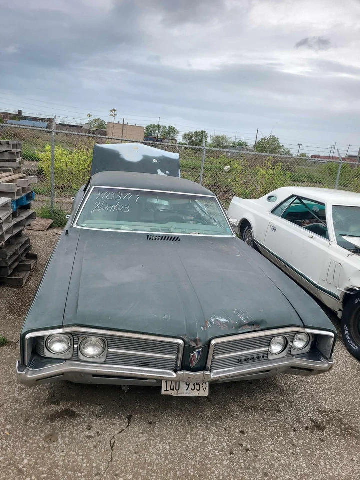68 CONDUCTORES BUICK LESABRE Puerta Delantera MANUAL VENTANA Regulador Izquierdo 5.7L OEM Foto 3 de 4