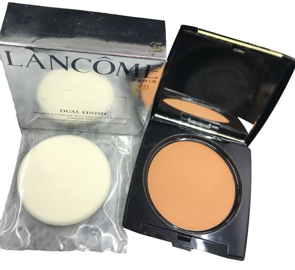 Lancome Dual Finish Multi-Tasking Powder & Foundation 420 Bisque (N) 0.67 OZ - Image 3 of 4