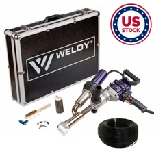 USA Weldy 230V 3000W Booster EX3 Plastic Hand Extruder + 5KG Welding Rod HDPE