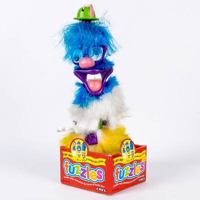BNIB 1995 Ertl Fuzzles toy Clown gonk troll