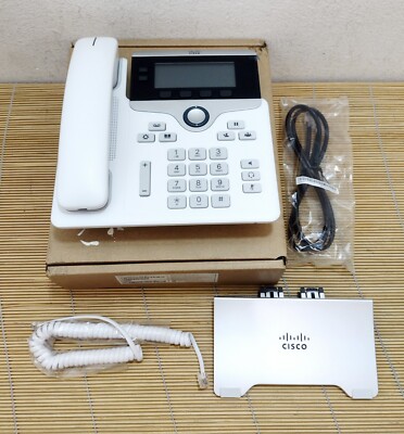 Neu Cisco CP-7821-W-K9 UC Phone 7821 White Telefon IP Phone New Open Box