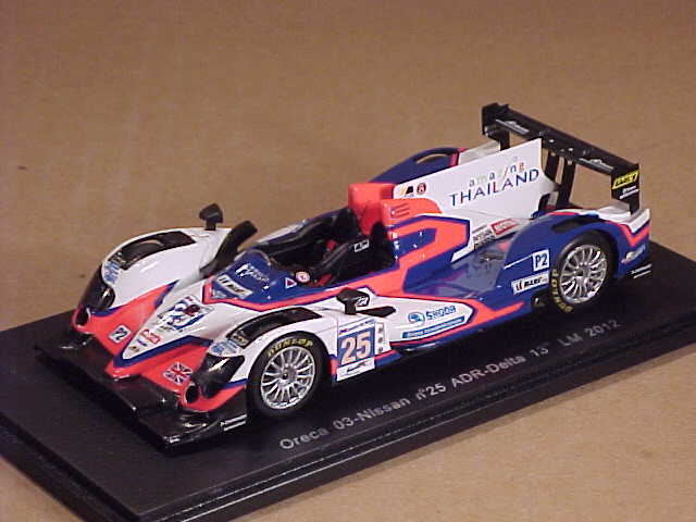 SPARK Voiture 24h Du Mans 2013 N°25 - ORECA 03-NISSAN Delta-ADR - Échelle 1/43
