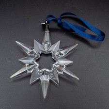CHIPS READ Swarovski Crystal 1997 Star Snowflake Ornament NO BOX- FREE USA SHIP