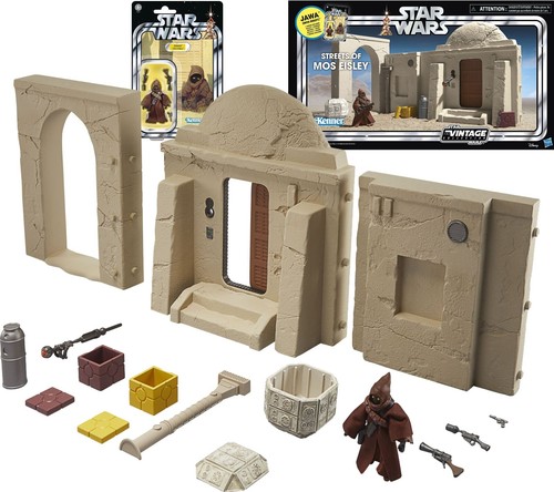 Star Wars Vintage Collection 3.75" Streets of Mos Eisley Jawa Building 250410 - 第 1/11 張圖片