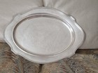 1912 Gorham Plymouth Oval Meat Tray 21 x 15 in. Sterling Silver A2797