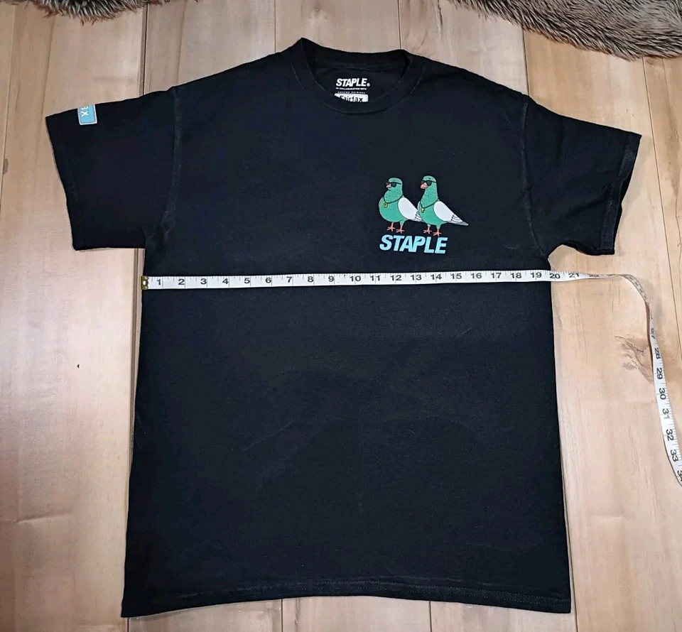 Camiseta Jeff Staples X Fairfax PopUp AMAZON TV Complexcon Negra Talla M Letrina Rara*  Foto 3 de 4