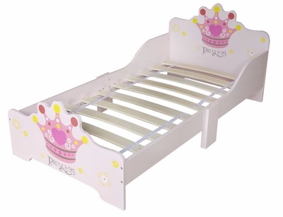 wooden princess bed
