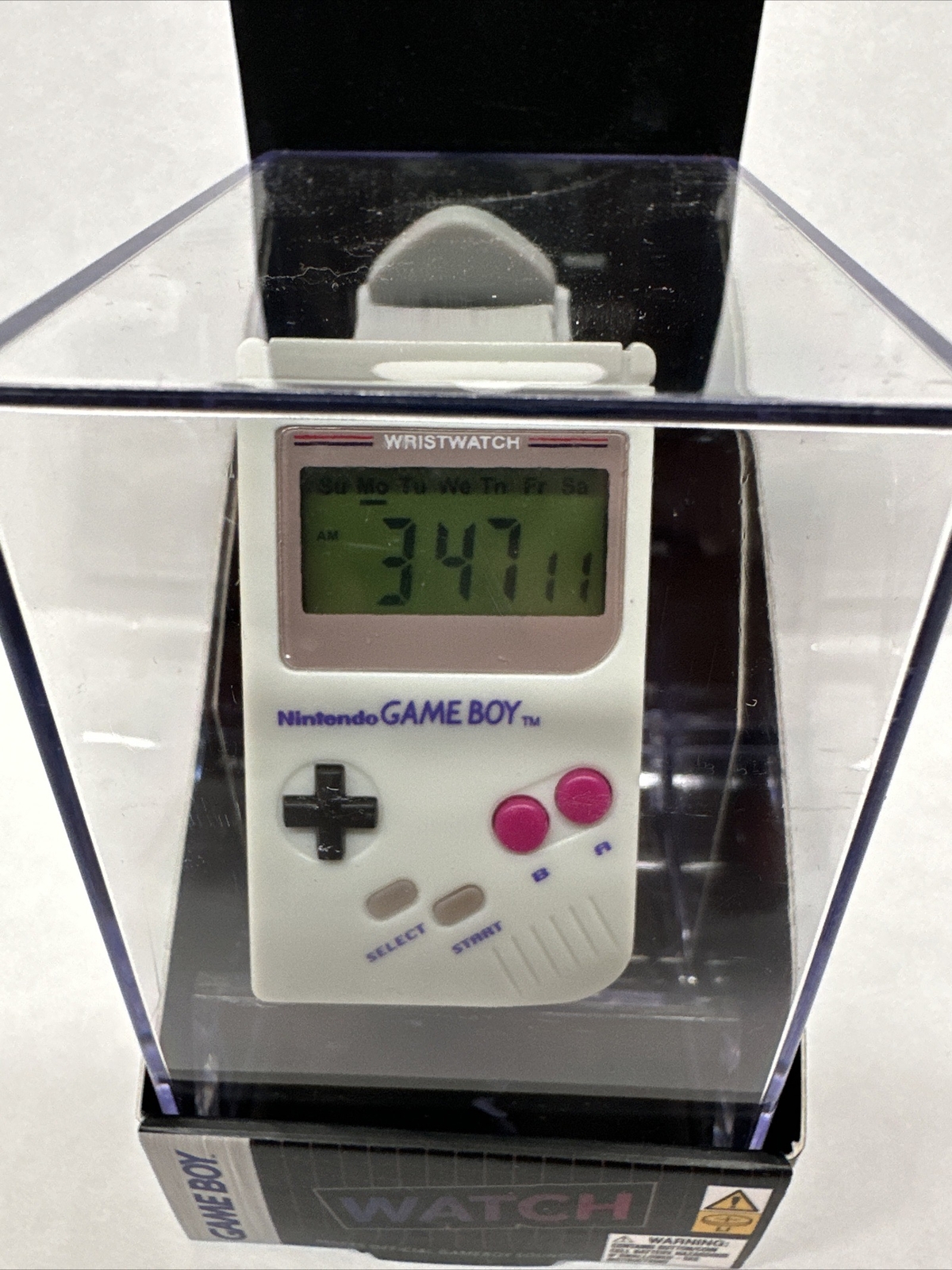 Nintendo Gameboy Watch Paladone Official Super Mario Alarm Sound NES