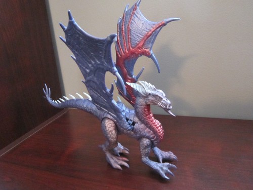 MEDUSA DRAGON ACTION FIGURE DRAGONHEART W/ SWIVEL HEAD CLEAN! - 第 6/10 張圖片