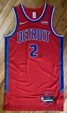 100% Authentic Cade Cunningham Nike Detroit Pistons Team Issued City Jersey 46+6