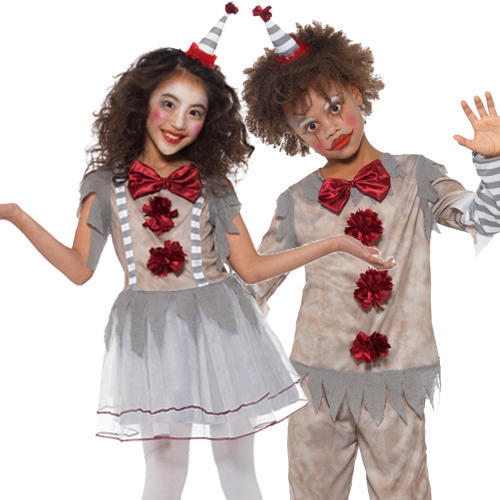 Vintage Clown Boy Costume Vintage Clown Boy Costume