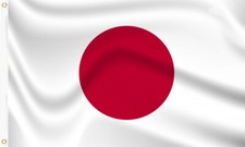JAPAN FLAG FLAGS 5'X3' POLYESTER Japanese Toyoko Celtic Kyogo Furuhashi New