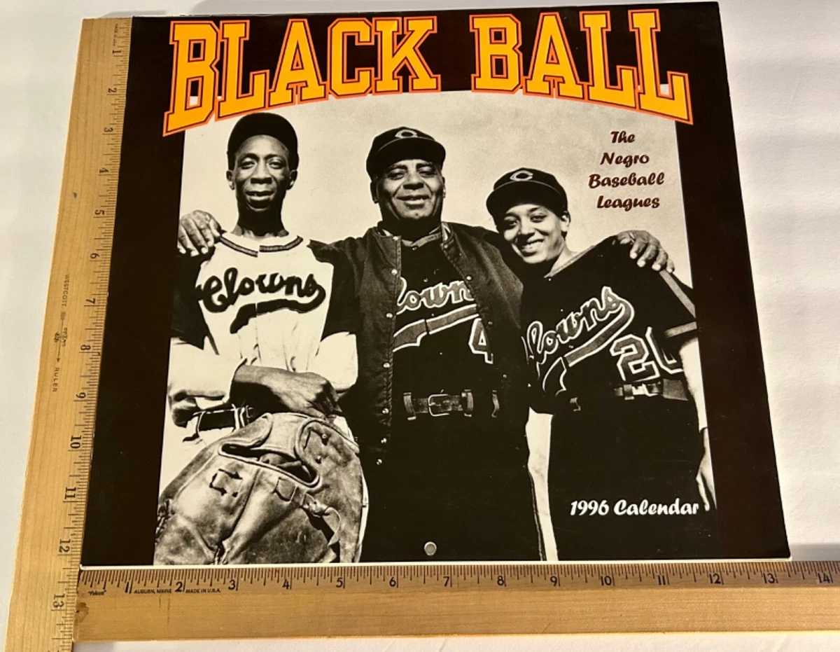 NEGRO LEAGUES BLACK BALL VINTAGE 1996 CALENDAR- MIAMI CLOWNS PLAYERS ON  COVER | eBay