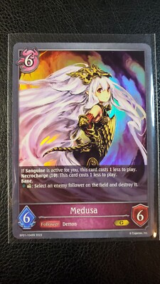 Medusa FOIL BP01-104EN M PF Shadowverse Evolve Series