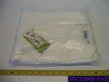 New w Tags Landau Straight Back 5 Button Mens Lab Coat 3145 White Size 52L