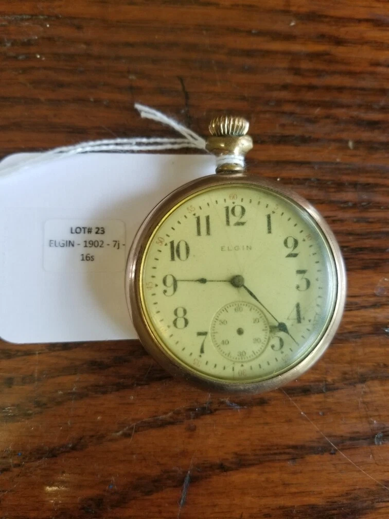 1902 elgin pocket clearance watch