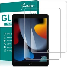 "iPad 10.2 Inch 2019 Screen Protector High Premium Anti-Bubbles Saver 2 Pack "